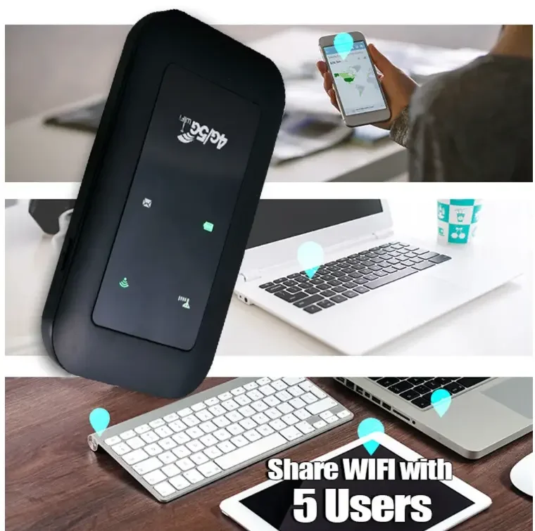 2023 Hot Selling 4G Lte Cat4 Mobile Hotspot Wi-Fi Router Router Wifi