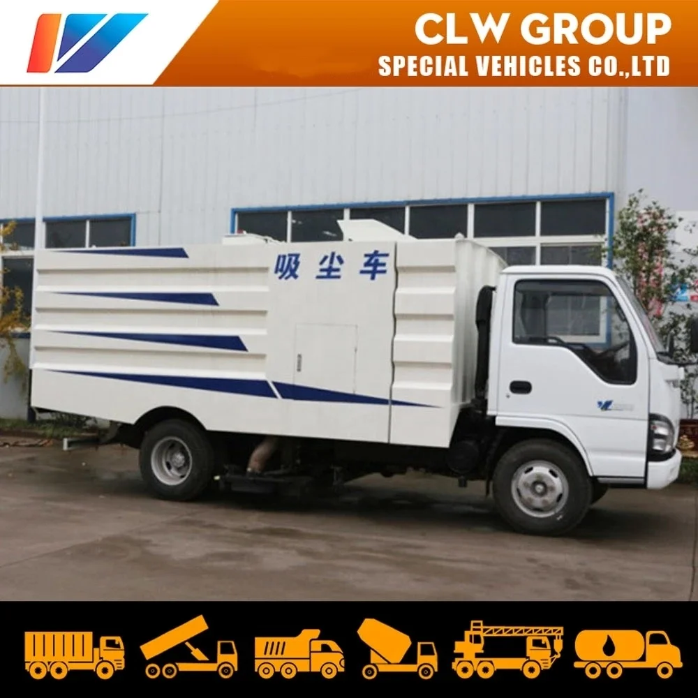Japanese Brand mini street sweeper High Efficiency Coal Ash Copper Mine Dust Vacuum Suction Cleaner Truck for sale