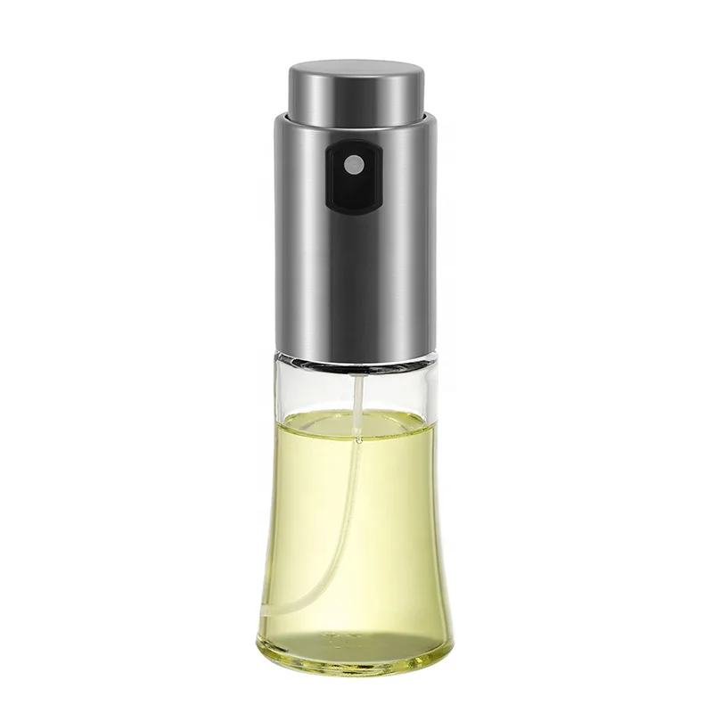 2023 New Arrivals Top Seller High Quality 70ml Cooking Olive Oil Spray Airless Pump Glass Bottle for Oil Spray