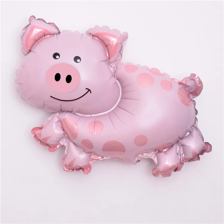 Nylon Balloons Factory Customized Cows Shapes Globos Party Decoration Happy Birthday Horse Foil