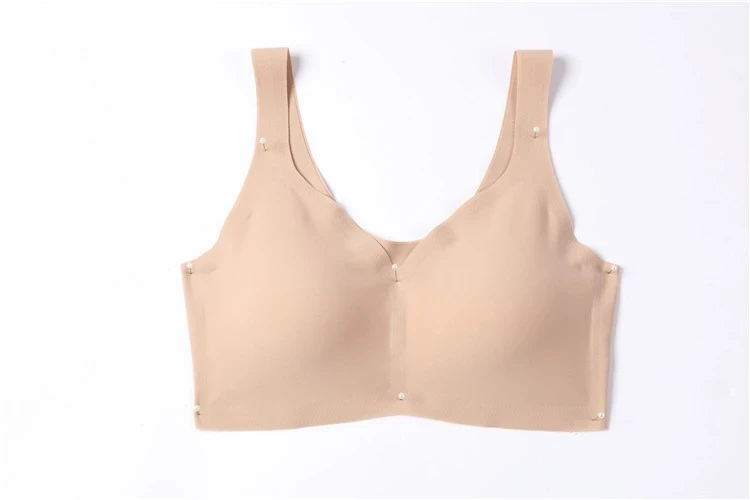 Free Ship  Girls Sexy Underwire Front Closure Tube Nursing Seamless Sports Bra