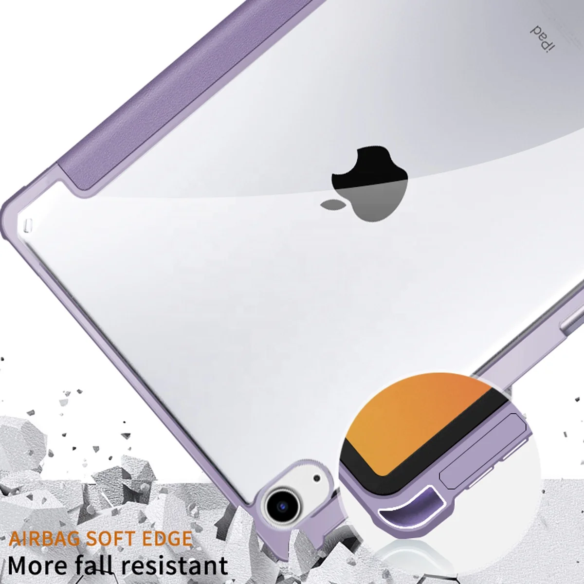 Universal 10.9 inch Tablet Case Newest design Smart Pencil shell Cover for ipad air 5th generation case