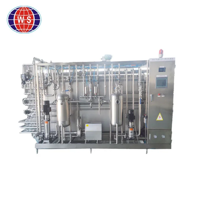 Stainless Steel High Efficiency Plate Aseptic Milk Uht Sterilization Machine