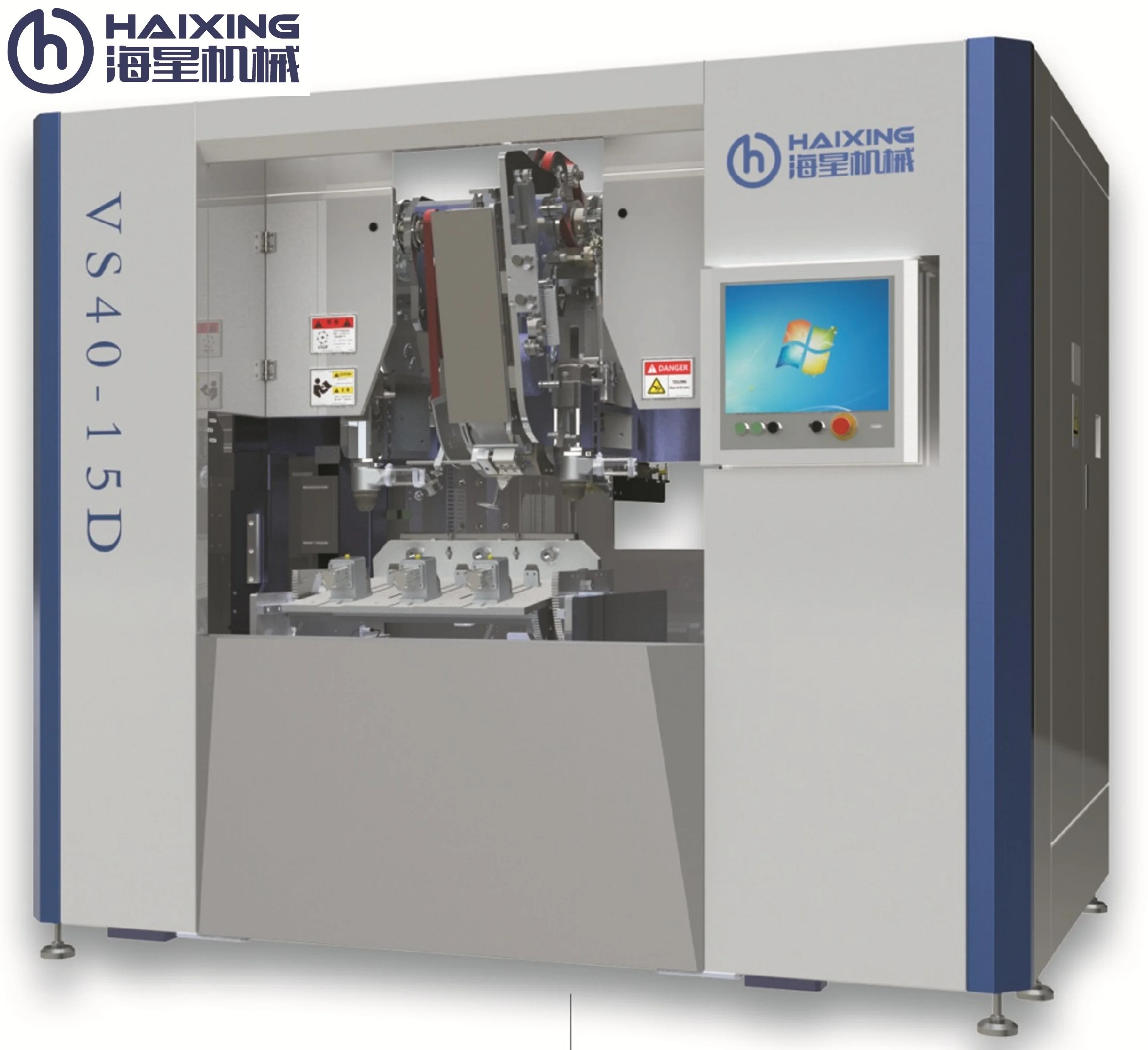 
5 Axis 2 drills and 1 Tufting Tool short fiber Brush machine VS40-15D 