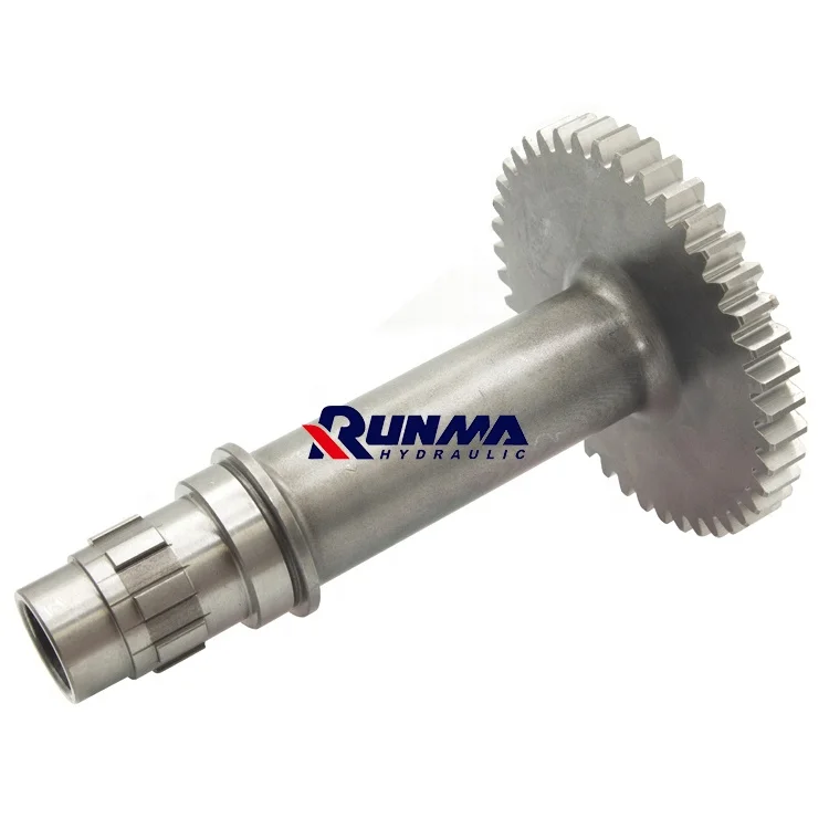 Runma hydraulic transmission Intermediate gearbox gear pump shaft for wheel loader
