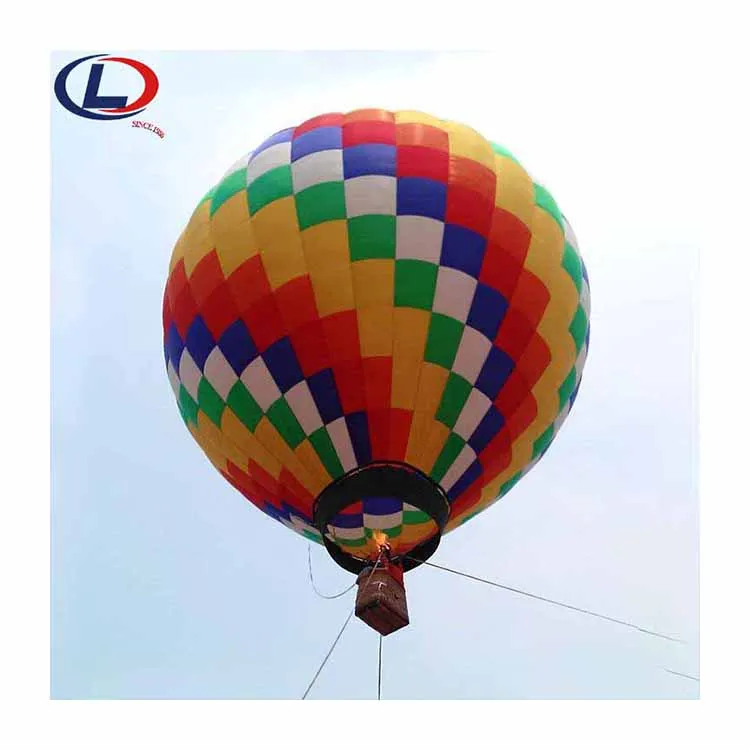China Amusement Park Outdoor Customization Manufacturer Big Large Light Flying Custom Hot Air Balloon for Sale