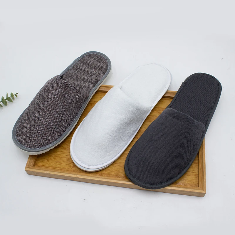 5 Star Hotel Disposable Slippers Custom Luxury Soft Slipper With Logo Support Customization For Guest Room And Spa
