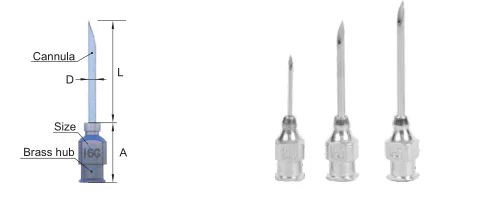 NL310 hot sales new type veterinary cow syringe metal needles