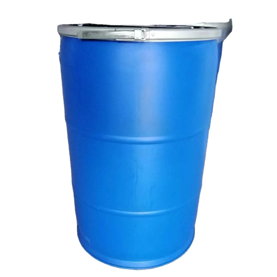 200L HDPE барабаны с крышкой пробка отверстие прокладка и металлическое кольцо