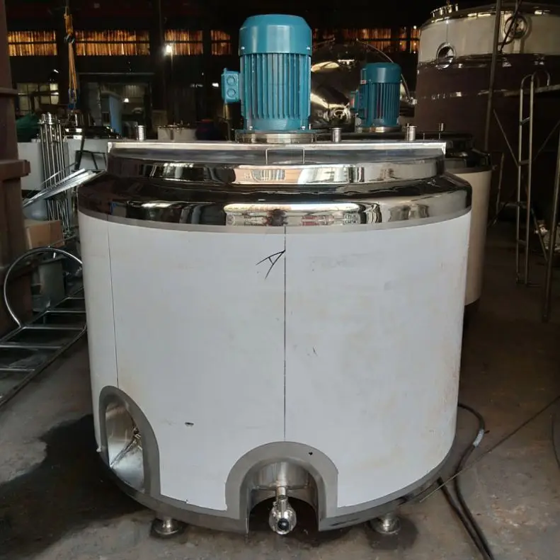 Professional Emulsion Stainless Steel Tank 500L Stainless Steel Mixing Tank Stainless Steel Tank 500L