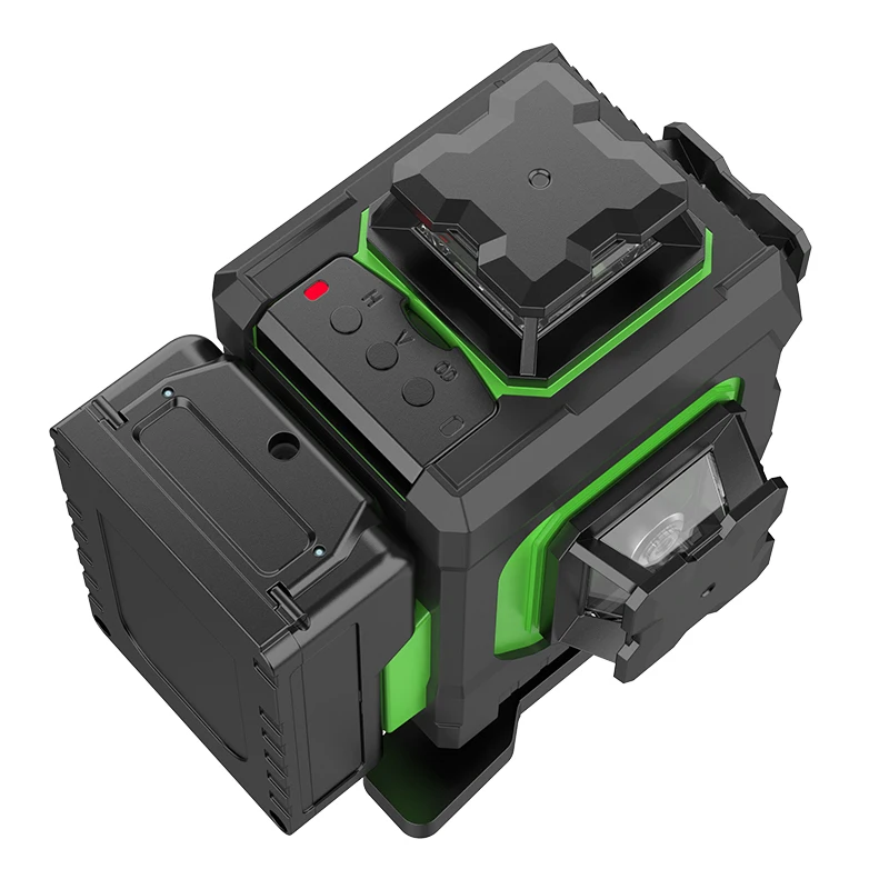 Top high quality digital 16 green 4d high accuracy plastic laser levels set light beam