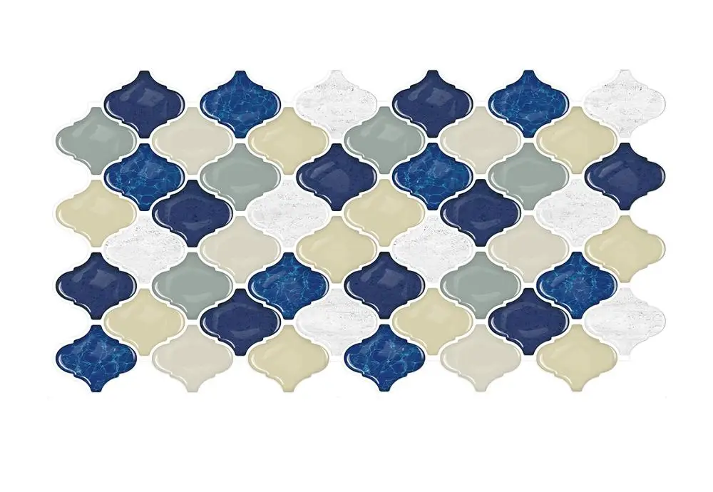 Top Quality Hot Sales 3D Mosaic Tile Home Decorative PVC Wall Sticker