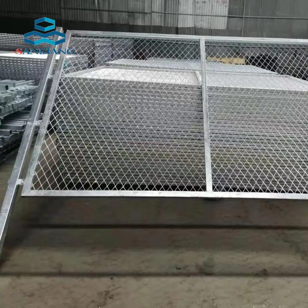 2019 new expanded metal gates and door/expanded metal fence
