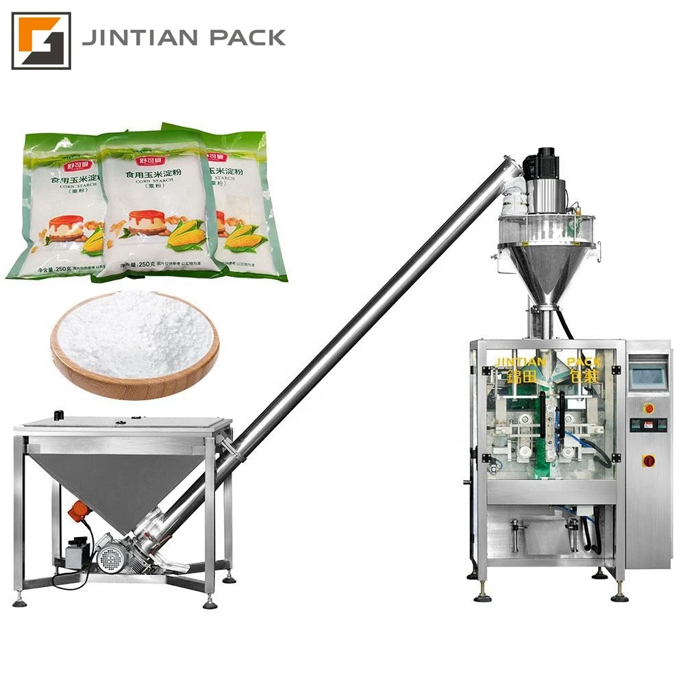 Factory Direct Automatic Weighing Filling Packing starch spice coffee milk flour powder Packaging Machine