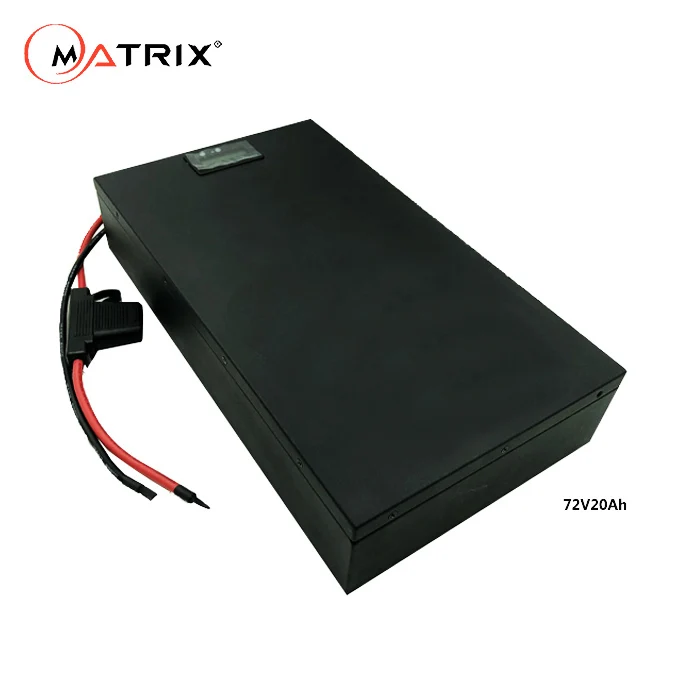 
Matrix Lithium Ion Battery Pack Manufacture 72V 20Ah Batteries Battery Electric Scooter 