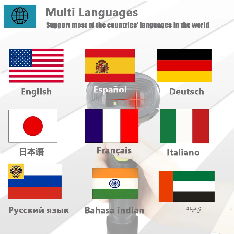 SMT4S11CWB удобный ручной сканер цен на паспорт беспроводной считыватель штрих-кодов сканированный с кабелем стикер память пистолета