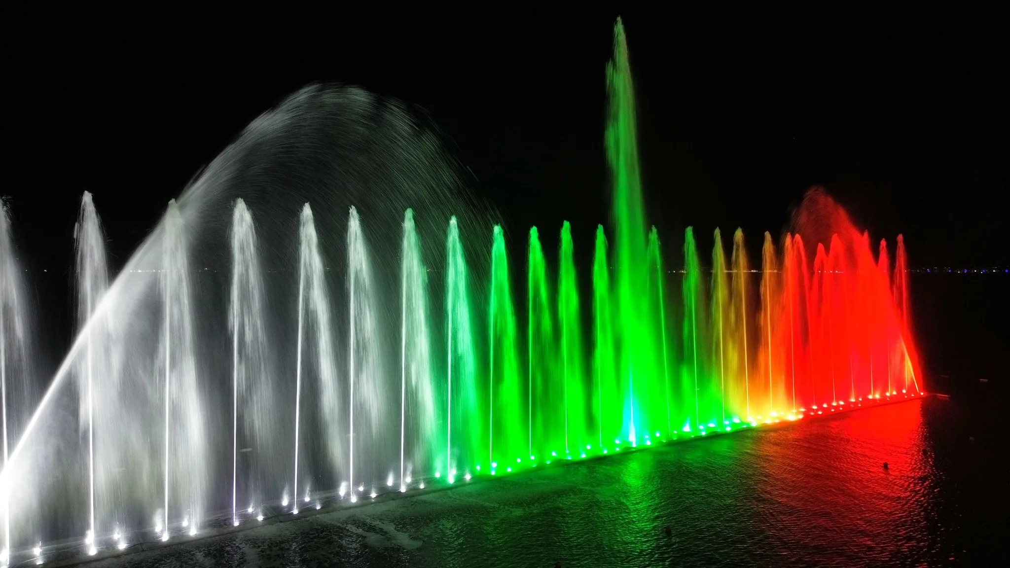 Водонепроницаемый подводный светодиодный прожектор из нержавеющей стали 316L DMX512 rgb/RGBW 36 Вт/18 Вт 12 В/24 В IP68