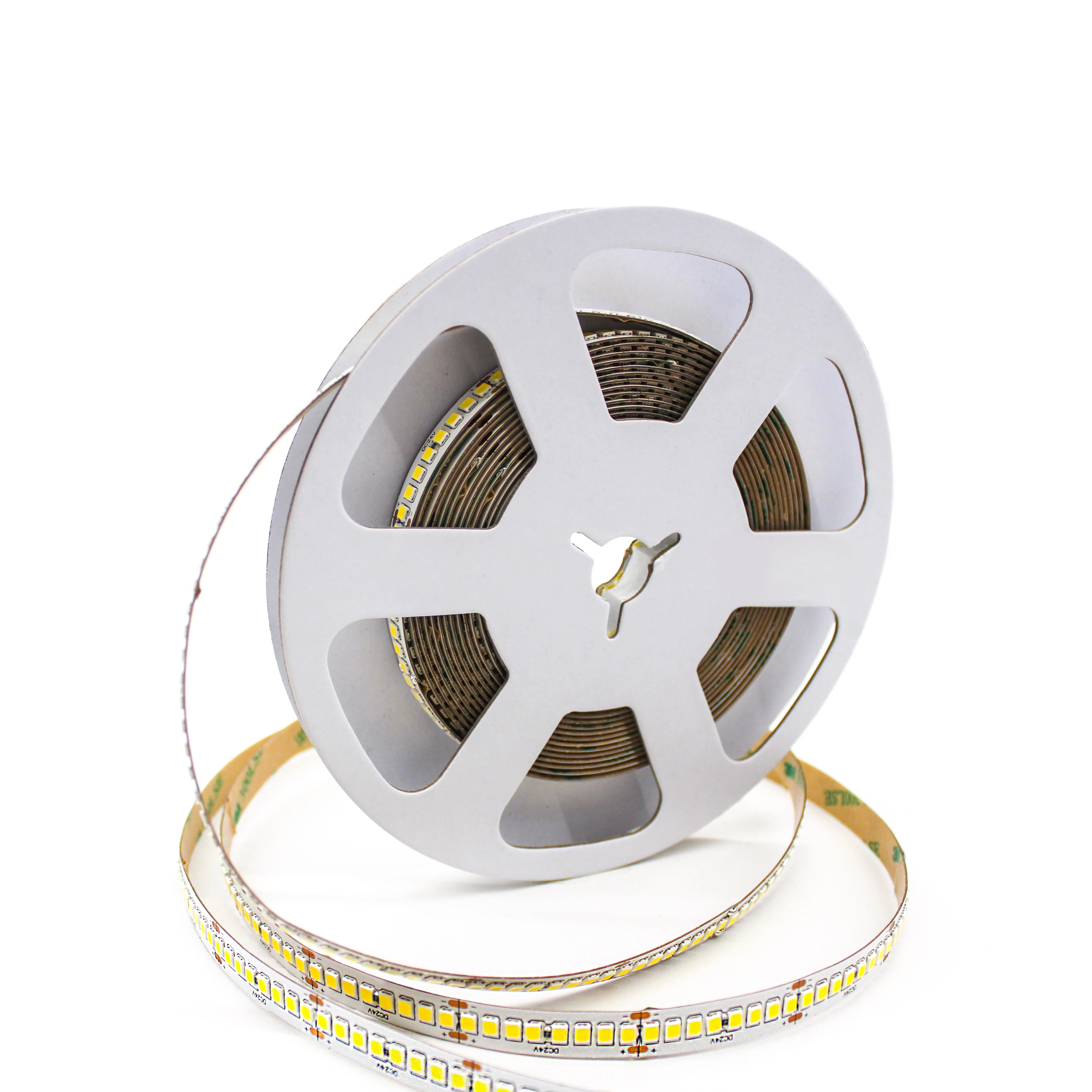  Высокая плотность 240 светодиодов/m 12V 24V теплый белый Тира Luces SMD 2835 Гибкая Водонепроницаемая светодиодная лента для бар) Светодиодная с