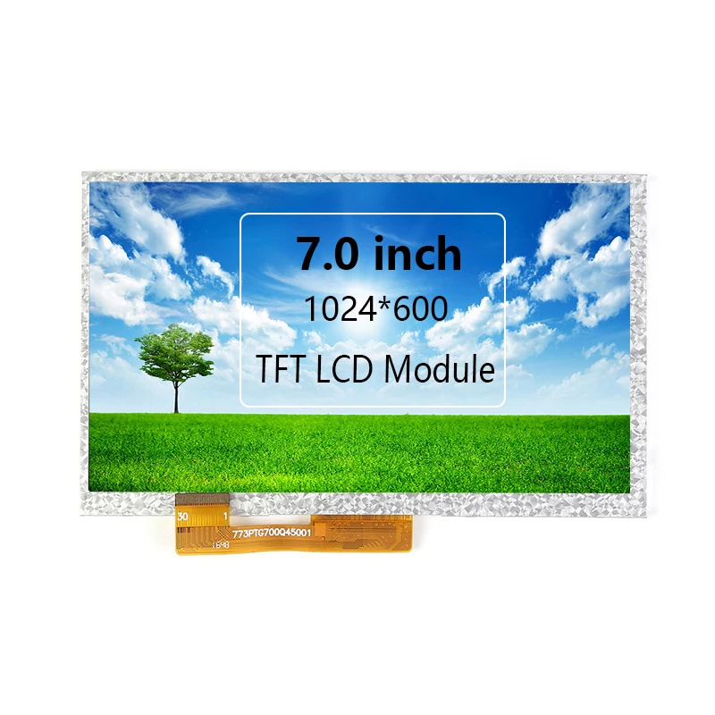 Индивидуальный монитор 1024x600 с высоким разрешением 7,0 дюйма, ЖК-дисплей TFT, модуль 16:9, панель экрана MIPI