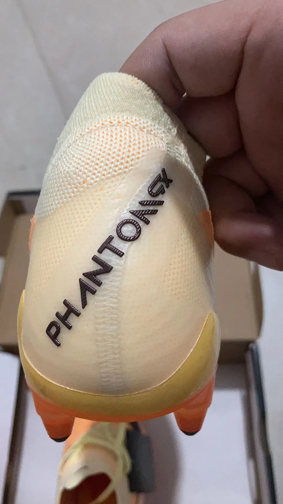 2023 newest brand high ankle mens phantom GX soft ground football soccer shoes cleats SG waterproof football soccer shoes boots