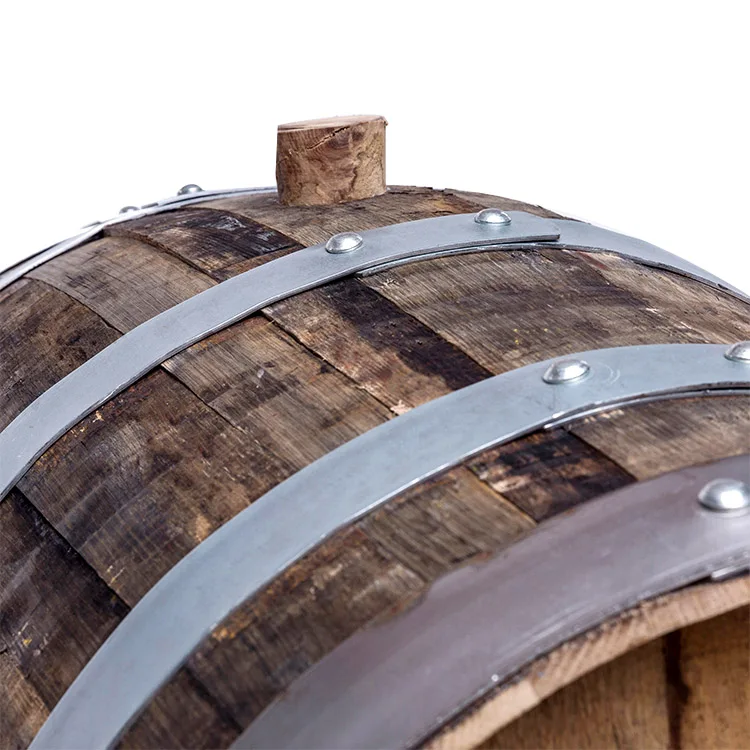 53 Gallon / 200L empty oak bourbon barrels are perfect for craft beer or bourbon distillers.