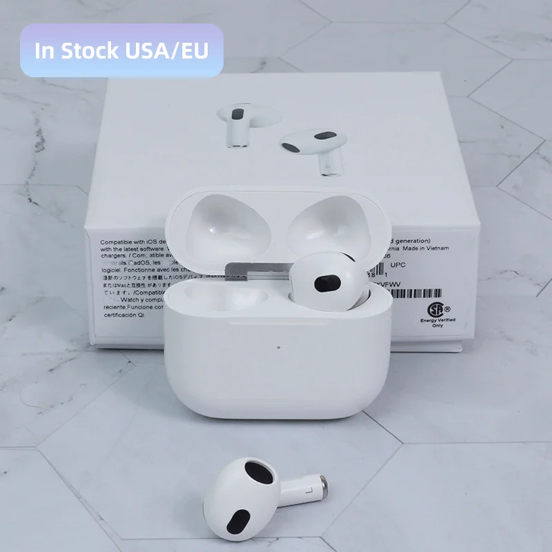 Hot US Warehouse Real Tws Wireless Earbuds Origin 1:1 Airoha 1562A ANC Air Gen 2nd 3 3rd 4 Pods Pro 2 Appl Airpodes