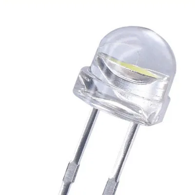 Лучшая цена Epistar чипы 588-595nm 590 нм 5 мм 4 8 желтая соломенная шляпа светодиодный Диод для освещения