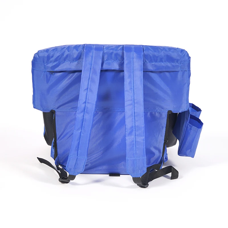 Oeytree Half-fold Stadium Seats with Back Support Portable Floor Chairs with Back and Cushion Reclining Extra Wide Bleacher Seat
