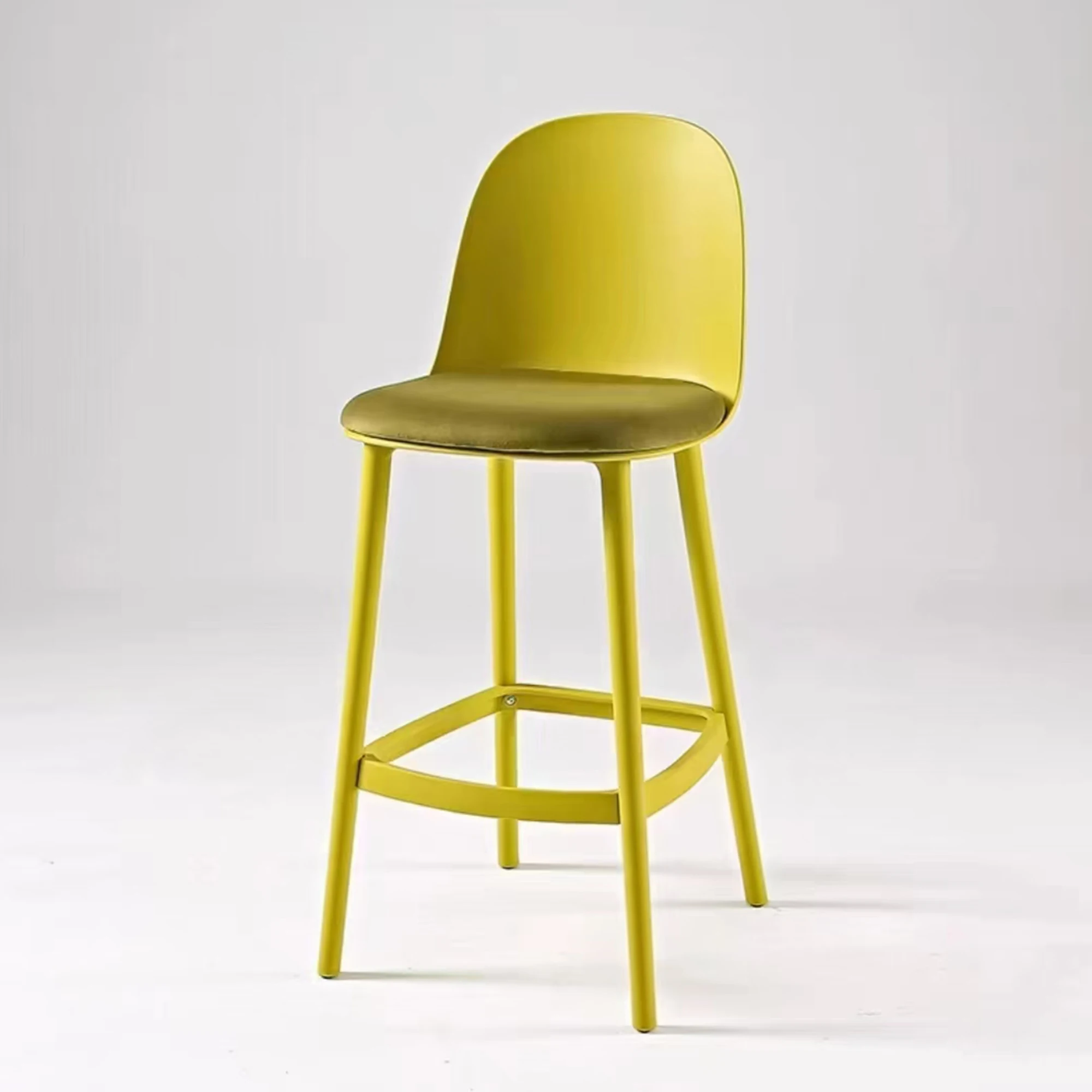 Restaurant Bar Stool Bistro Chair Sillons bar Chair Stool Base Metal Modern Chair