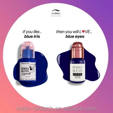 Organic Liquid Lip Eyebrow Microblading Tattoo Ink Micro Pigment For Permanent Makeup