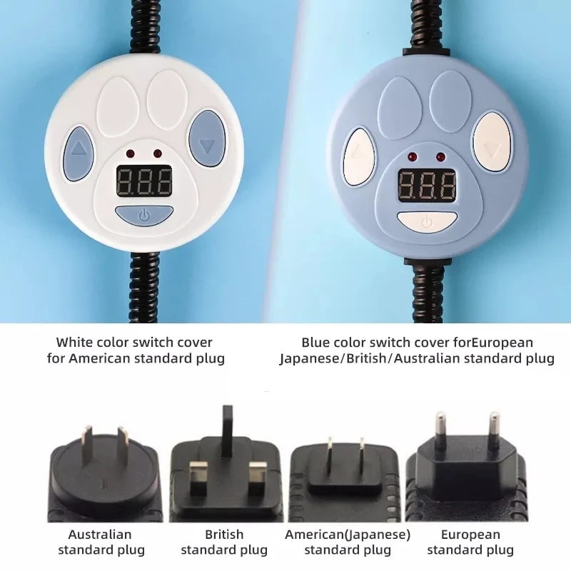 Electric Dog Cat Waterproof Heating Pad Washable Warm Mat Pet Heating Pad