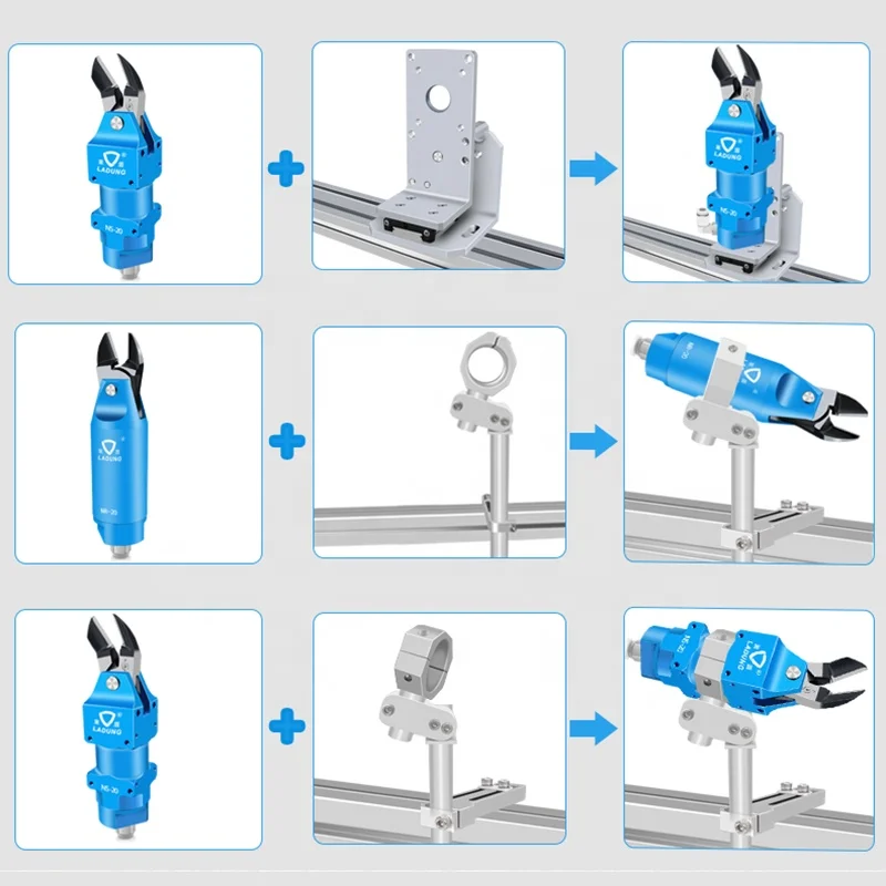 Pneumatic scissors Industrial NR/NS-20/30 injection molding machine manipulator scissors strength