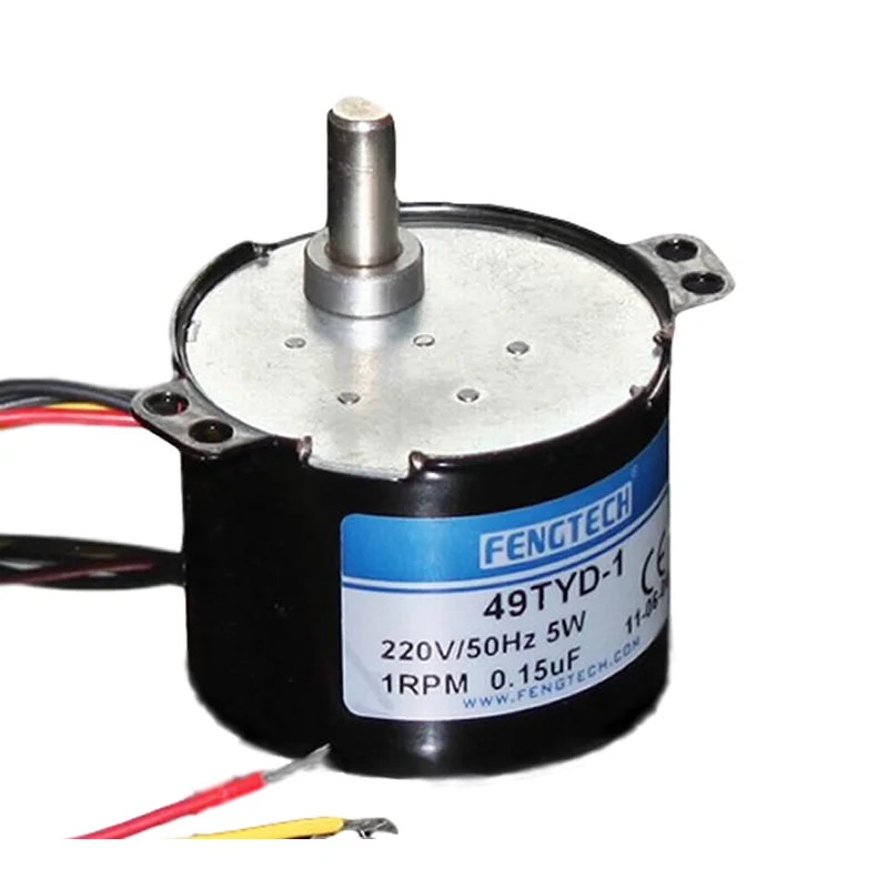 FengTech Custom High Quality AC 24V/110V/220V  Synchronous Motor 50KTYZ