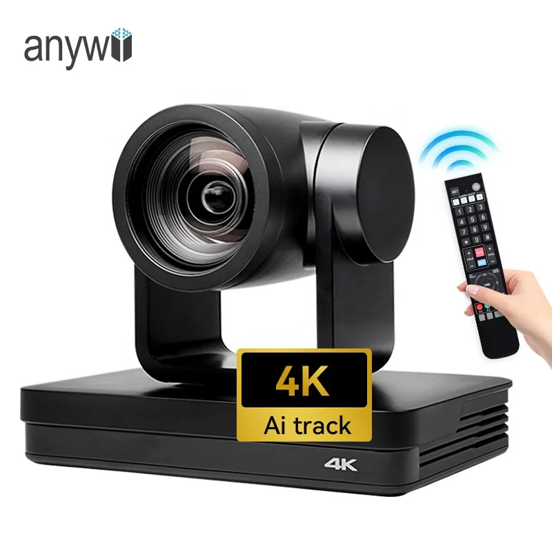 Anywii wholesale Factory Price USB HD MI SDI ptz conference camera 4k AI tracking usb3.0 conference camera  for meeting