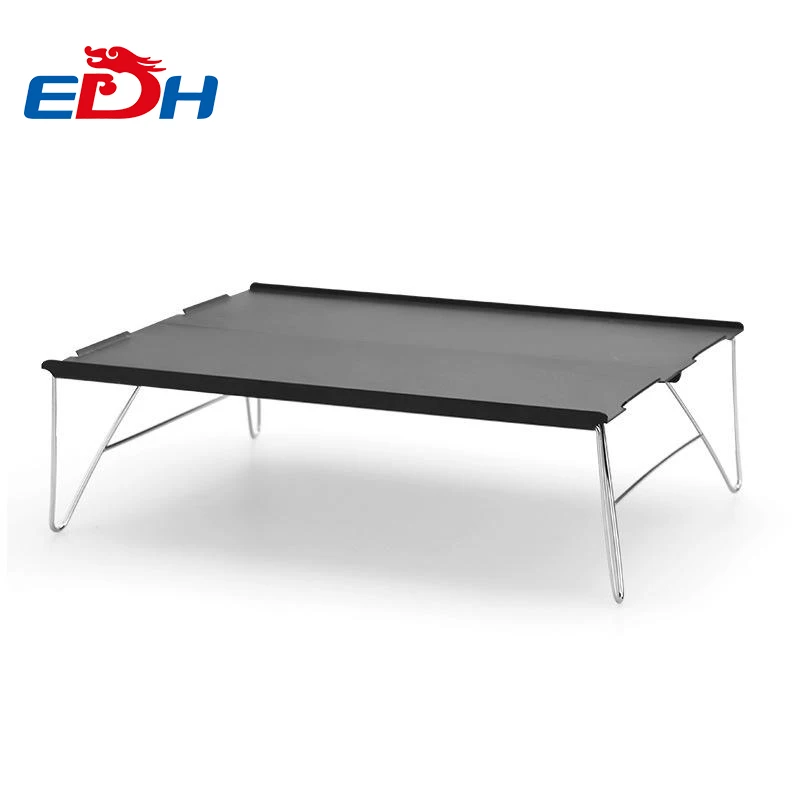 Folding Cooler Table Small Table Cook Fishing Table Set Aluminum Stainless Camping Compact Metal Kitchen Japan Outdoor Camping