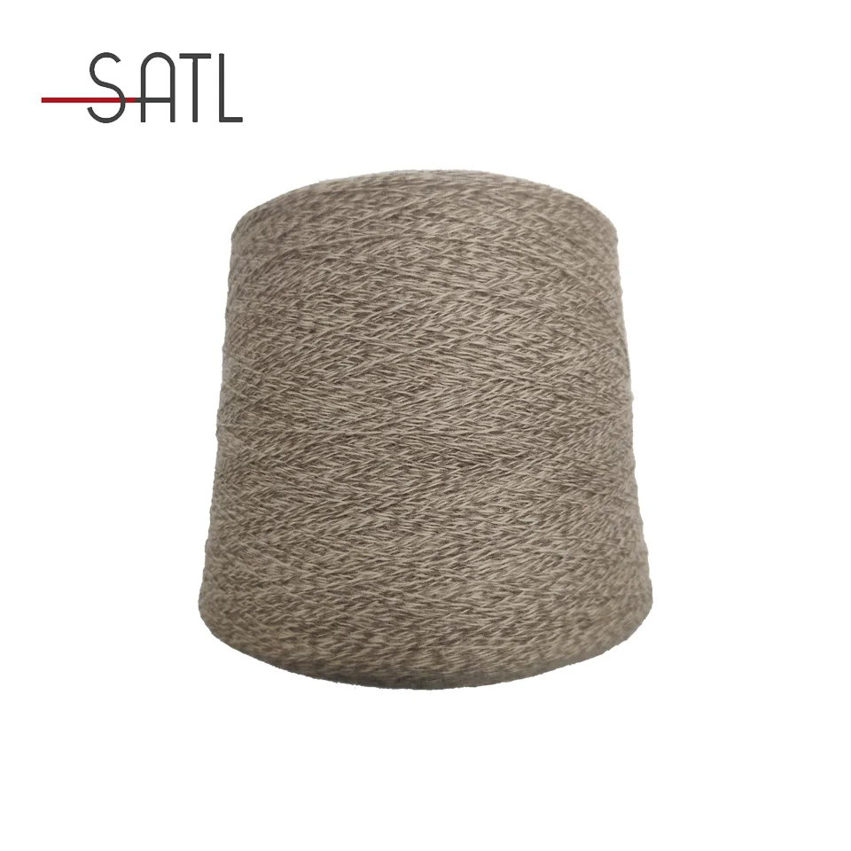 Wholesale 100%Acrylic Soft Feeling 2/28nm Recycle Blended Knitting Yarn