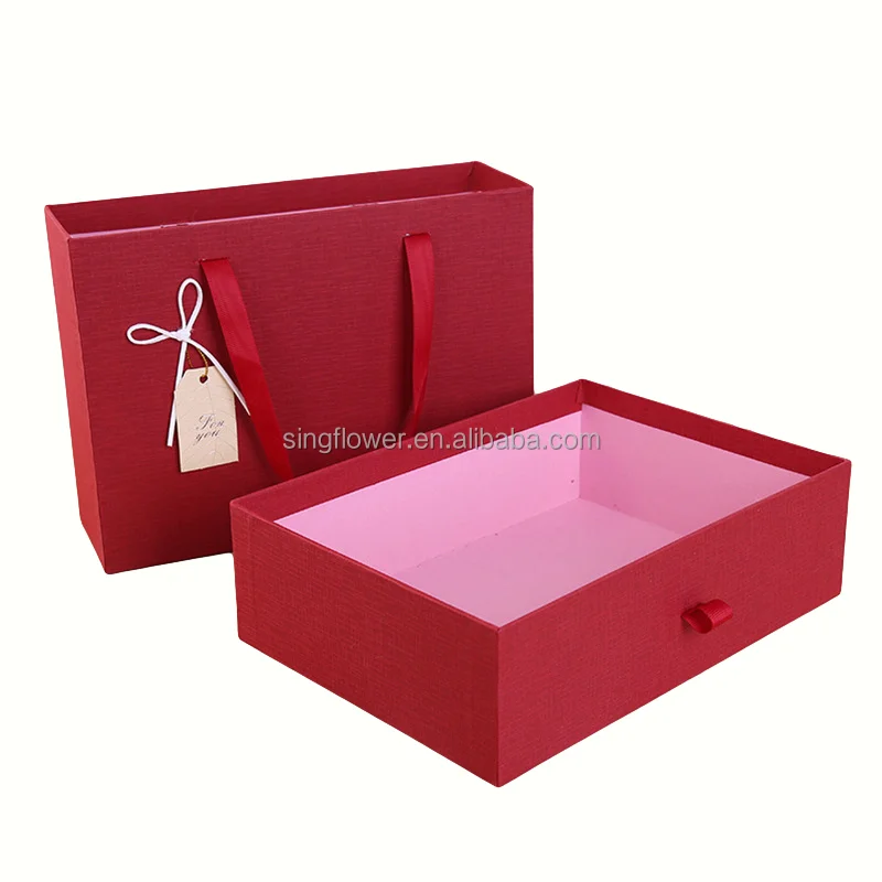 Custom Logo Cardboard Hair Extensions Rigid Luxury Gift Paper Box Drawer Packaging Wig Custom Box