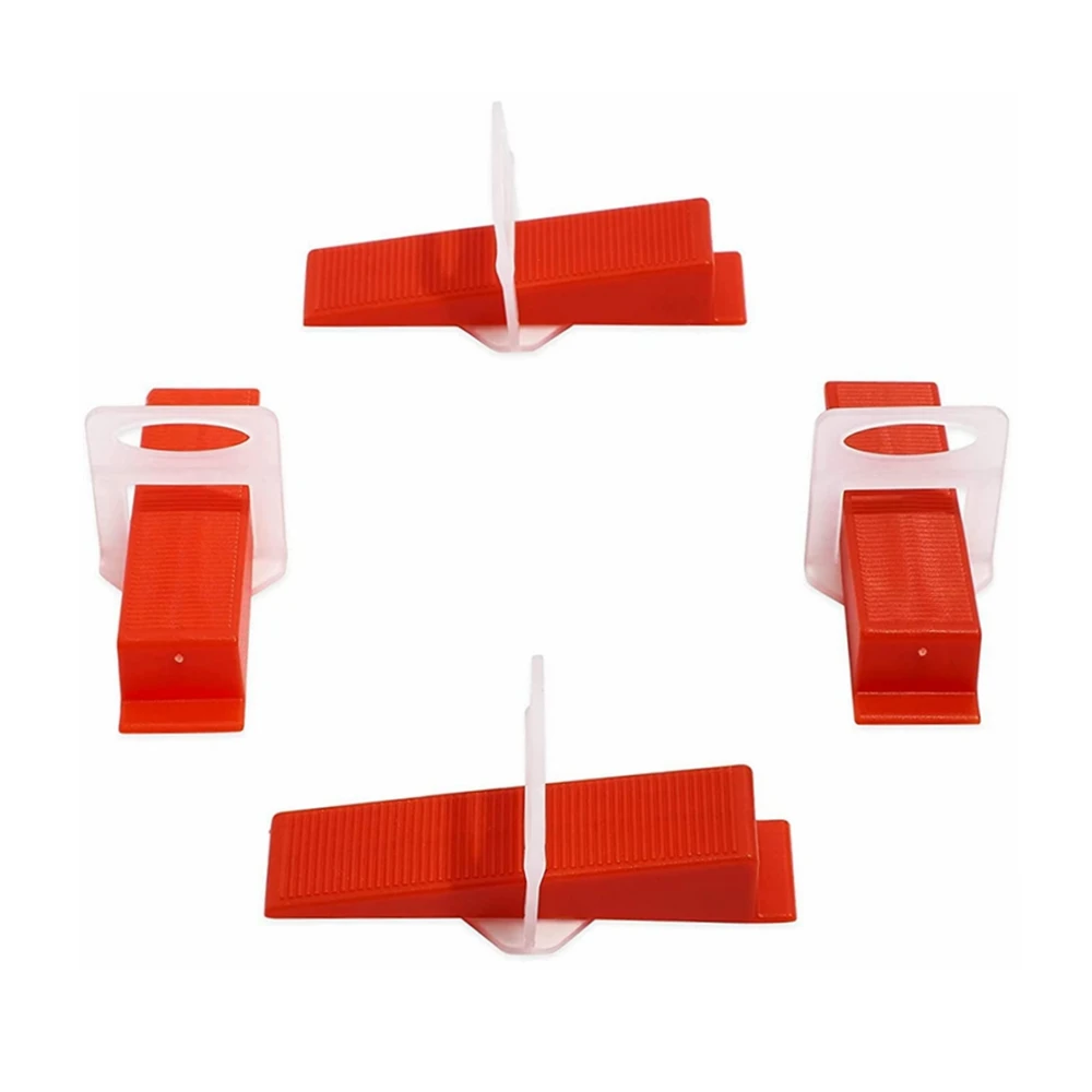 2024 New  Hot Sale Tile Leveling System Clips Wedges Tile Accessories Tools Tile Spacers for Floor and Wall