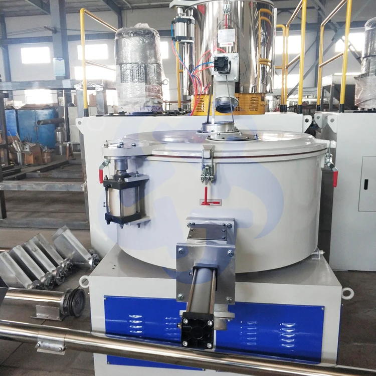 
wpc raw material mixer plastic powder granules mixing machine 