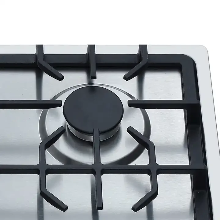 Industry Wholesale Price Gas Cooker Hob Stove Manufacturer Custom Or Standard Kitchen 4 Burner Built In Cast Iron Gas Hob