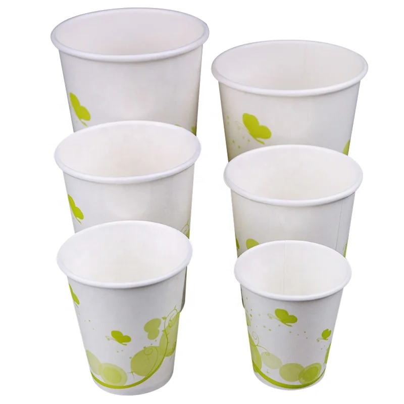 16Oz Beverage Paper Cup With Logo overall print high speed machine