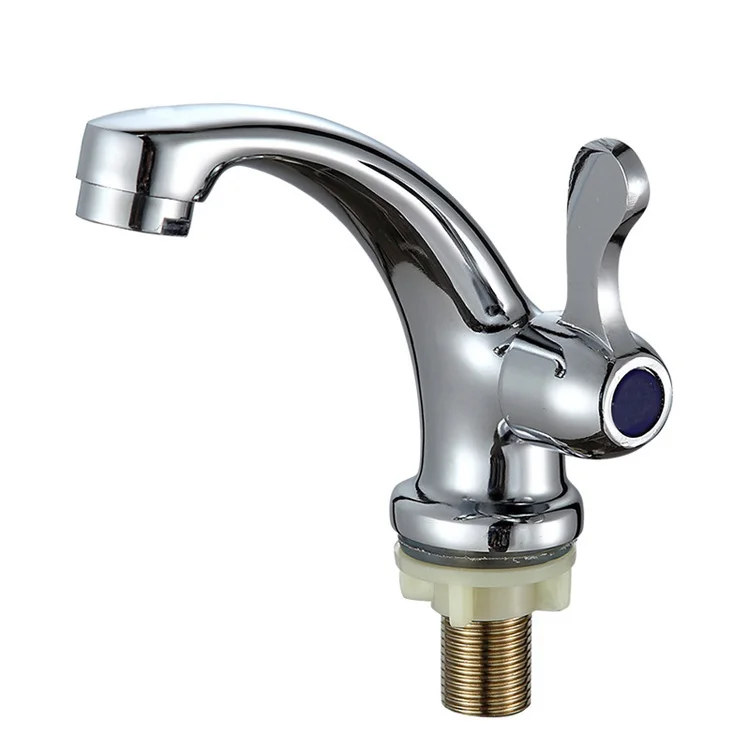 Single Cold Zinc Water tap for Bathroom Faucet Manufacturer
