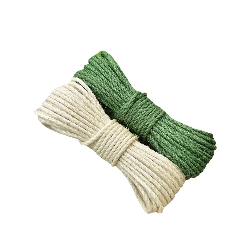 Hemp Rope Anti-Aging Sisal Fiber Jute Cord Jute String Abaca Rope