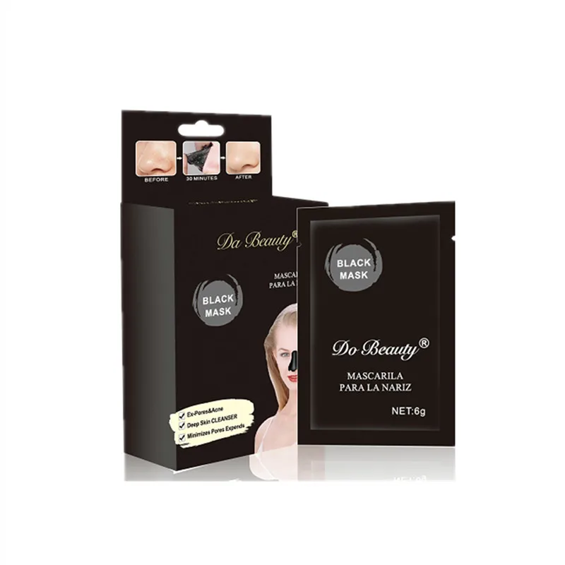 Wholesale Private Brand  Skin Care  Dead Sea Mud Cleansing Black Nose Mask  Paste  Deep skin cleanser and removes the blackhead