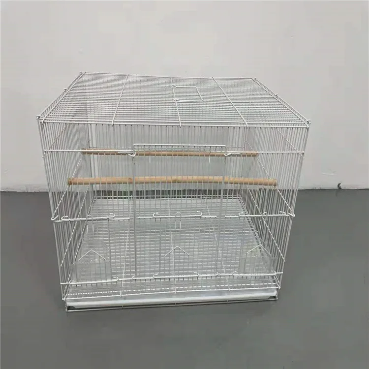 Flight Bird Cage Iron Flight Parrot Cage for Small Parrots Parakeets Cockatiels Budgies Conures Quaker Parrot