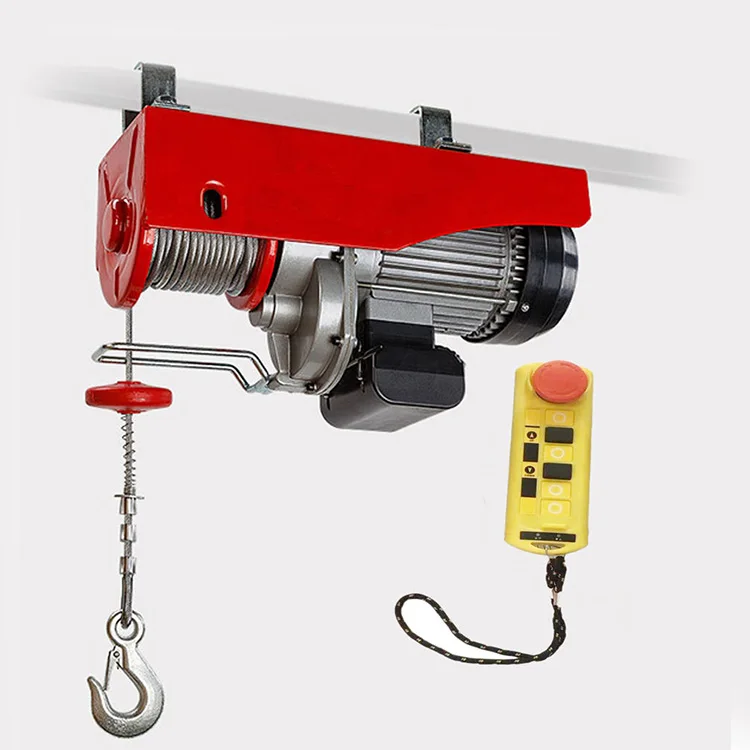 Electric Micro Hoist Hot Sale Construction Mini Electric Micro Wire Rope Hoist Cranes Carton Provided 20 PA Series IP54 LUDE