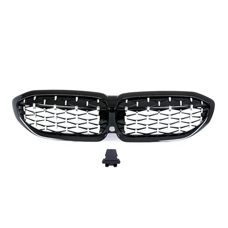 Решетка для переднего бампера автомобиля в алмазном стиле для BMW G20 G28 2019 up ABS решетка автомобильные внешние аксессуары