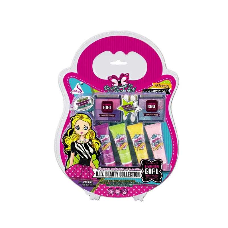 New Products games for girls dress up DIY cosmetics children makeup makeup Set toy gift for girls China Wholesale