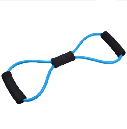 
Fitness Equipment Tube Workout Figure 8 Toner Resistance Exercise Tube Band 