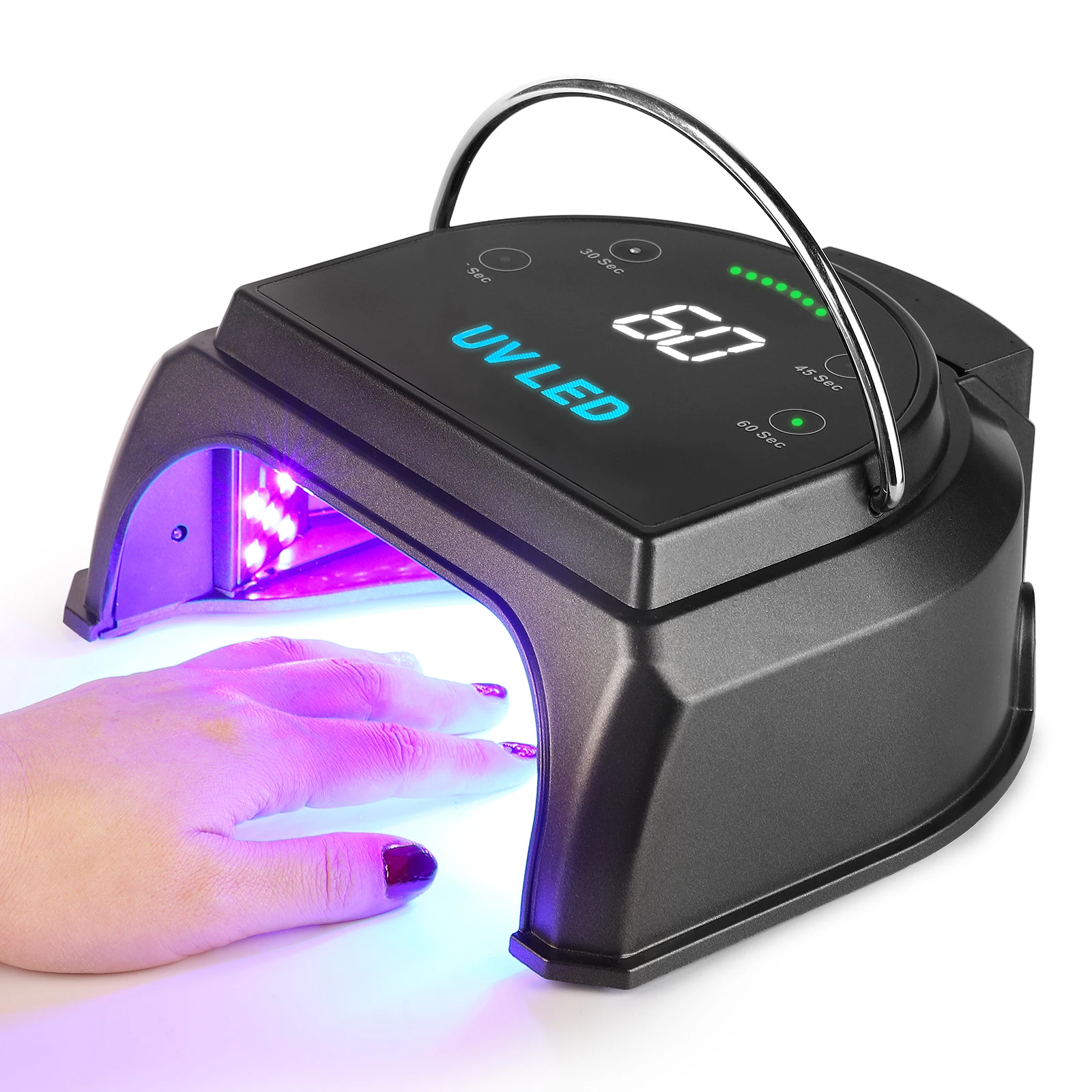 Factory New Arrive 80w High Quality Uv Lights Professional Nails Dryer Nail Uv Led Lamp For Nails cordless